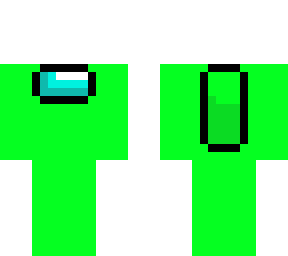among us lime hat template