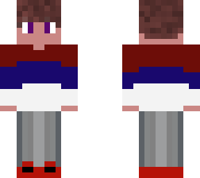 an actual thought out skin