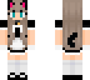 black cat maid