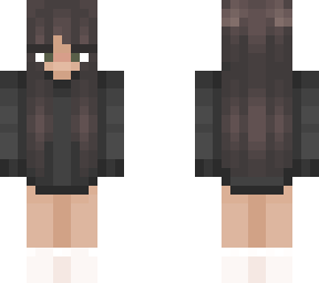 black sweatshirt