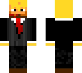 blaze in a suit
