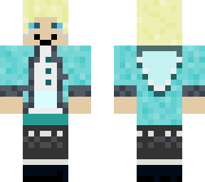 blond hair with cape