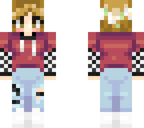blond short hair outfit