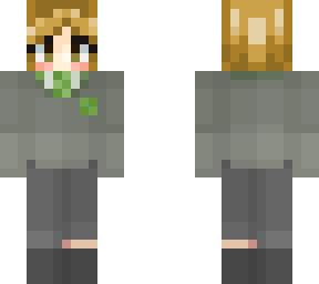 blond short hair outfit slytherin