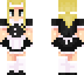 blonde maid