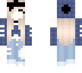 blue girl