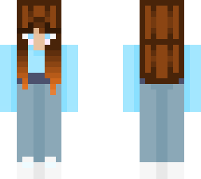 blue girl