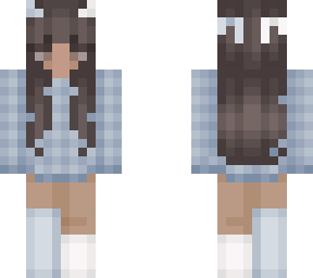 blue knitted shirt