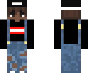 boy in overalls
