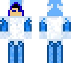 deblue god in a artic x uniform