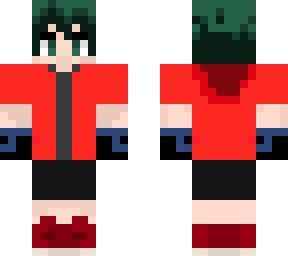 deku with black airforce