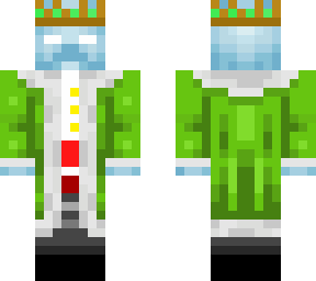 diamond herobrine 6.0 royal emerald cloth with new crown