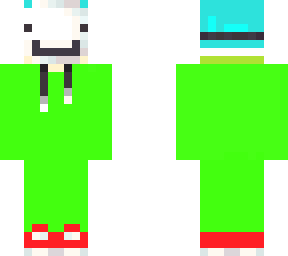 dream irl skin with cyan hair v2.0