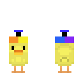 Duck With Propeller Beanie Minecraft Skin