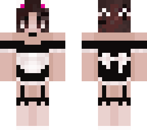 eboy egirl brunette emo maid costume girl boy outfit