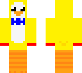epic yellow gamer penguin