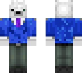 fancy blue polar bear