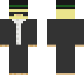 fancy duck (fully removable suit) + shades