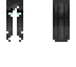 female hb - thick and long - midnight black