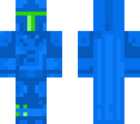 full blue & green robo knight