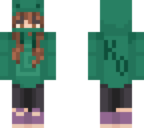 girl frog karl with brown eyes
