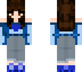 girl in blue ( not my skin ) - edited -