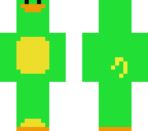 green  duck
