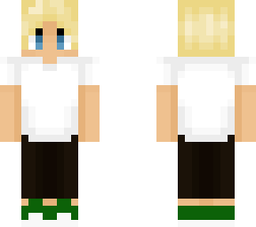 idiot blonde boi