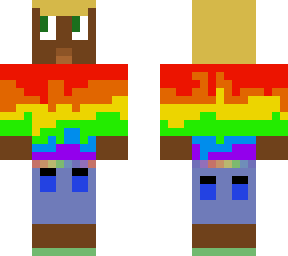 lgbtq+ male jumper and jeans