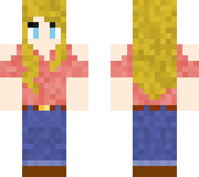 light red girl