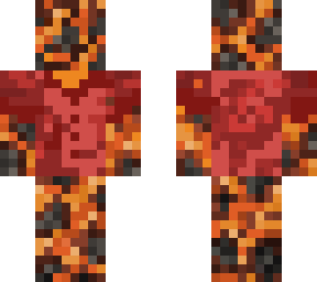 magma drippy person