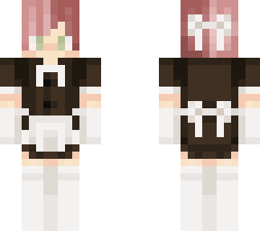 maid cat boy green eyes