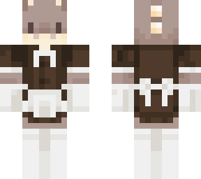 maid version @roxywalvis bruin/grijs