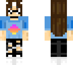 meme glasses girl