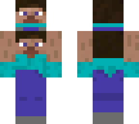 mini steve gets carried