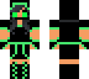 ninja aphmau but green