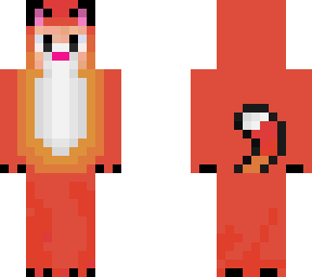 old man in a  fox onzie