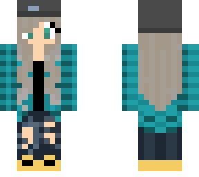 other beanie with flannel