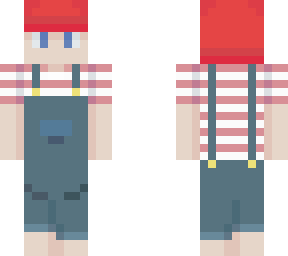 overall beanie boy