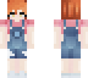 overalls girl