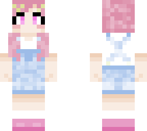 pink haired bunny girl