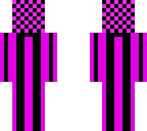 purple and black broken checkers