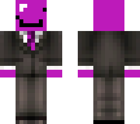purple guy in a suit