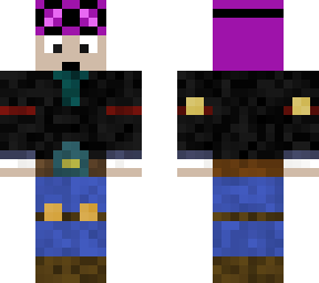 purple hair tdm