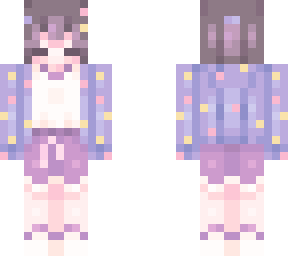 purple polka dots