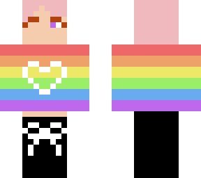 rainbow girl