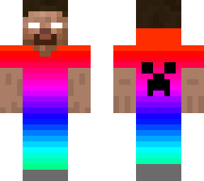 rainbow herobrine