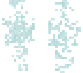 random spread of cyan