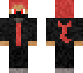 red hoodie with leather jacket v2
