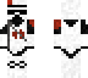 red star wars clone commander with helmet